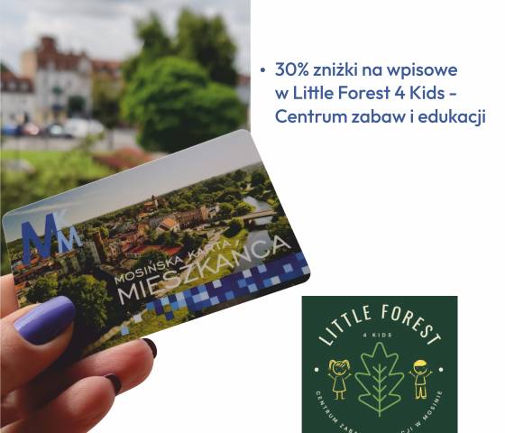aktualność: Kolejny partner Karty Mieszkańca - Little Forest 4 Kids
